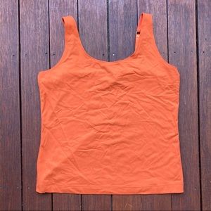 Chico's Stretchy Orange Tank Top
